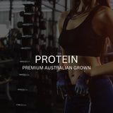 Plant based protein powder packaging