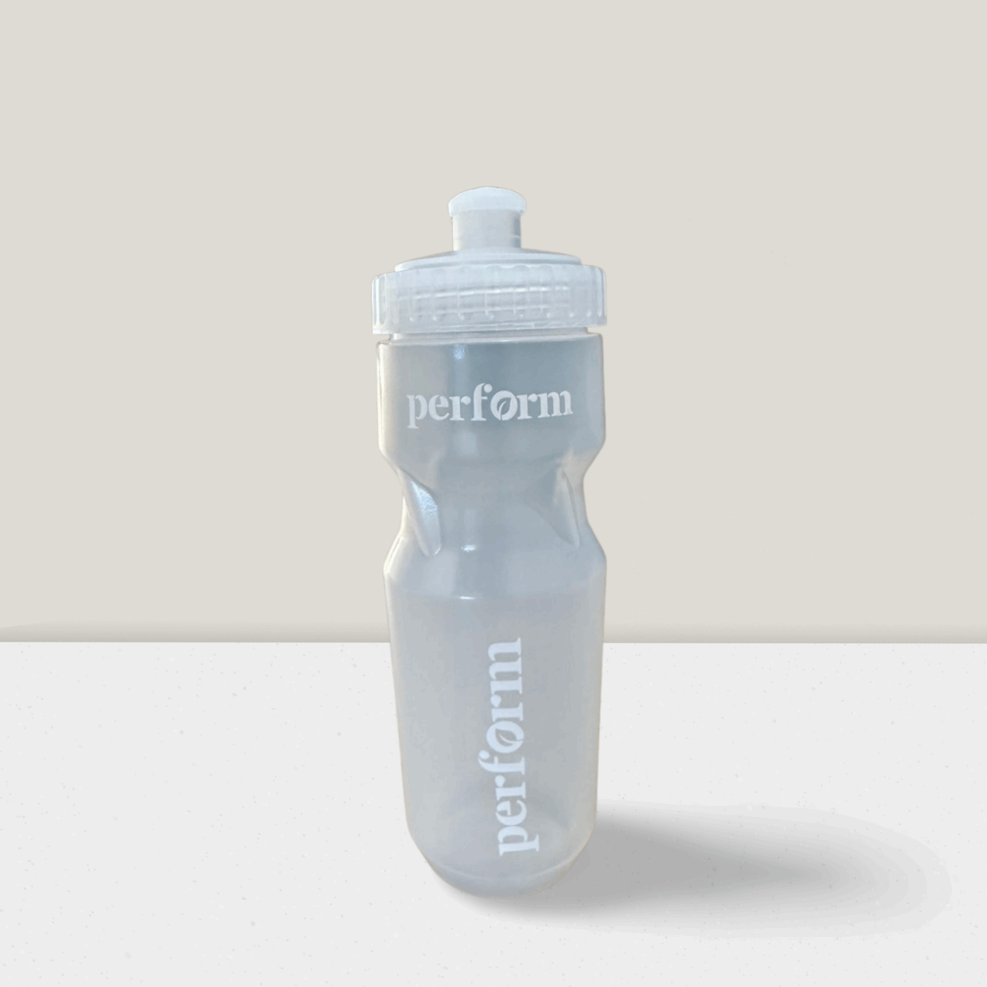 Organic Performance Sports Drink Bottle 800ml in transparent