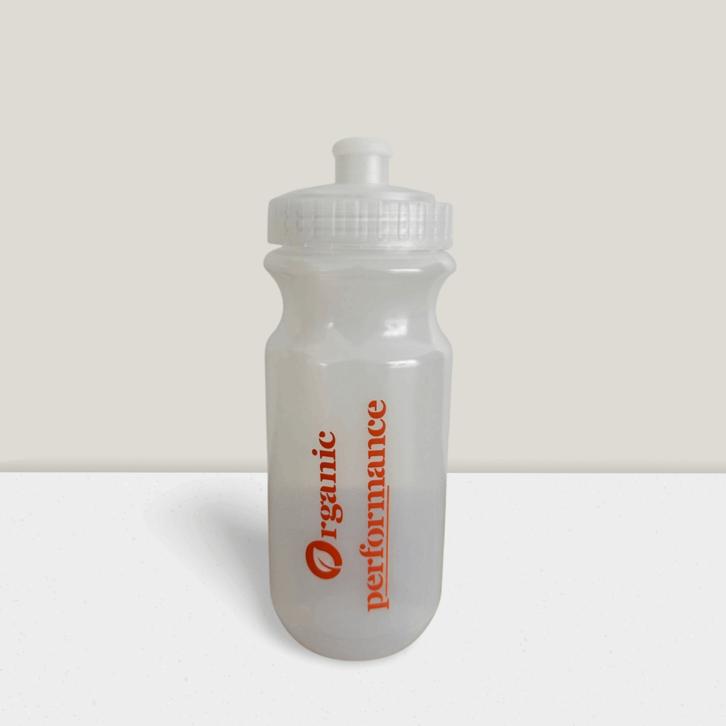 Organic Performance 600ml Sports Bottle front view