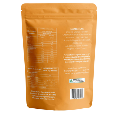 Natural Electrolytes - Organic Hydration - 250g